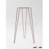 Copper Metal Wire Plant Stand Mid-Century Inspired
