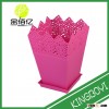 2015 hot colorful plastic square flower pot