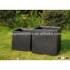 Decorative big square flower pots for garden and house