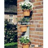 Garden Plastic Drainpipe Plant Pot set of 3/Garden plastic plant pot