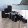 Outdoor Tall Wholesale Planters and Pots Synthetic Rattan Outdoor Flower Pot