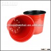 Wholesale Various Sizes Eco-friendly Color Plastic Flower Pots
