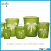 Special Colored Pots Garden Plant Pot Flower Pots With Hand Painting