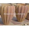 Indian factory Wholesale Large Outdoor Decorative Sandstone Stone Garden flower pot