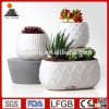 Hot Sale white mini ceramic succulents planter pots