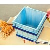 Wooden flower pot wooden design garden flower pot Double lattice handle flower pot