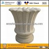 Decorative stone flowerpot plant pot and granite flowerpot for outdoor