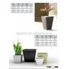 Fiberglass flower pot plastic flower pot