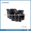 1,2,3,4,5,7,10,15,20,25 gallon plastic nursery pots , plant pot