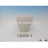 white ceramic pots for plants;ceramic flower pots