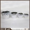 ceramic electroplating flowers cylinder