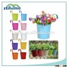 Metal Iron Hanging Flower Pots Balcony Garden Plant