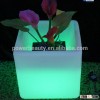 led light garden flower pot
