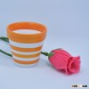 coloured drawing Clay Small Terracotta Plant Flower Pot