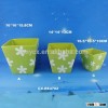 Ceramic flowerpot OEM customs flower planter