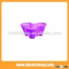 3 Petal Beautiful Stackable Vertical Plastic Flower Pot For Balcony And Garden