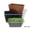 High quality best selling eco friendly Rectangular Zinc flower vase from Viet Nam