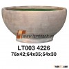 Bowl Modern Rustic Old Stone Flower Pot For Wholesalers