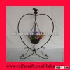 brown Metal Garden Planter Stand