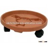 Flower pot stand/plant pot movers/plastic flower pot trays