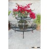Decorative metal plant holder