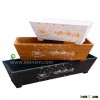XEK0804 Oblong Bulk Wooden Flower Pots