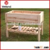Elevated Garden Planting Tables Natural Cedar Raised Wood Planters