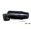 Heavy Duty Plastic Net Pot in 3.75" inch (Black Color)