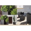 2016 Classic synthetic rattan pot and planter