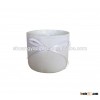 Felt flower pot holder with ribbon for garden decoration or home decorative gifts M size