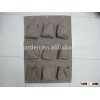 Flower planter hanging planter bags planter bag with 9 pockets