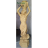 XK-BG001 Sexy beauty hot sale artificial fiberglass flower vase