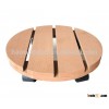 WPC Wood Plastic Composite Removable Flower Pot Trolley