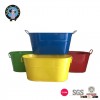 Cheap Metal Hand Painted Flower Bucket