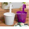 Colorful Hanging Commercial Planters Pots