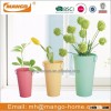 Set of 3 Indoor or Outdoor Colorful Powder Coating Galvanized Metal Flower Pot
