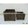 Square Wooden planter