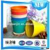 Hot selling garden pots with Colorful and natural plant fiber flower pot