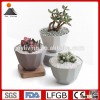 2016 New home decorative glazed mini ceramic flower pot for sale