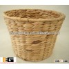 round natural water hyacinth garden plant pot/baskets