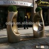 fiberglass garden flower pots planters set
