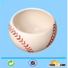 Decorative White Baseball Ball Boot Ceramic Flower Planter