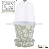 Classic China flower printed garden pot