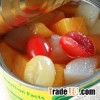 fruit cocktail in syrup