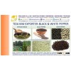 BLACK PEPPER 600ml g- VIETNAM CASHEW NUTS TIDA KIM W210 W240 W320 W450 - ORGANIC COCONUT WATER DESIC