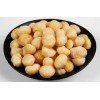 raw and roasted macadamia nuts