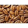 Pecan nuts whole. splits and broken pieces