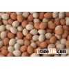 Fresh White and Brown Chicken Eggs