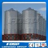 8000m3 volume wood chips silo with cone basement