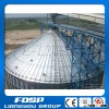 2000T Galvanized Storage Steel Silo with flat bottom used for cereal